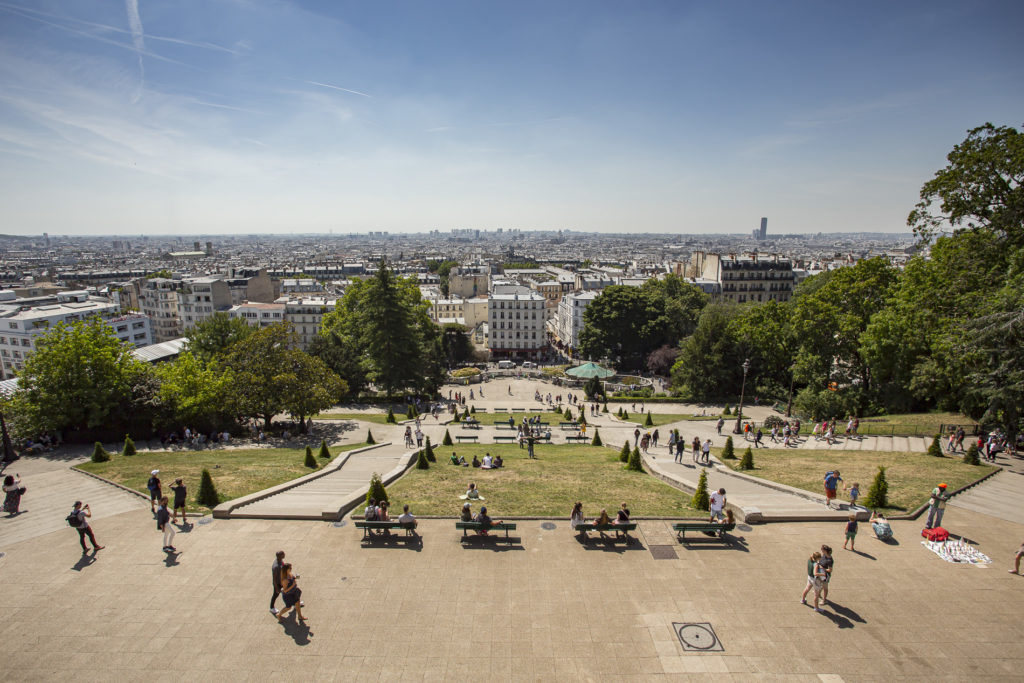Vistas de París desde Sacré-Coeur