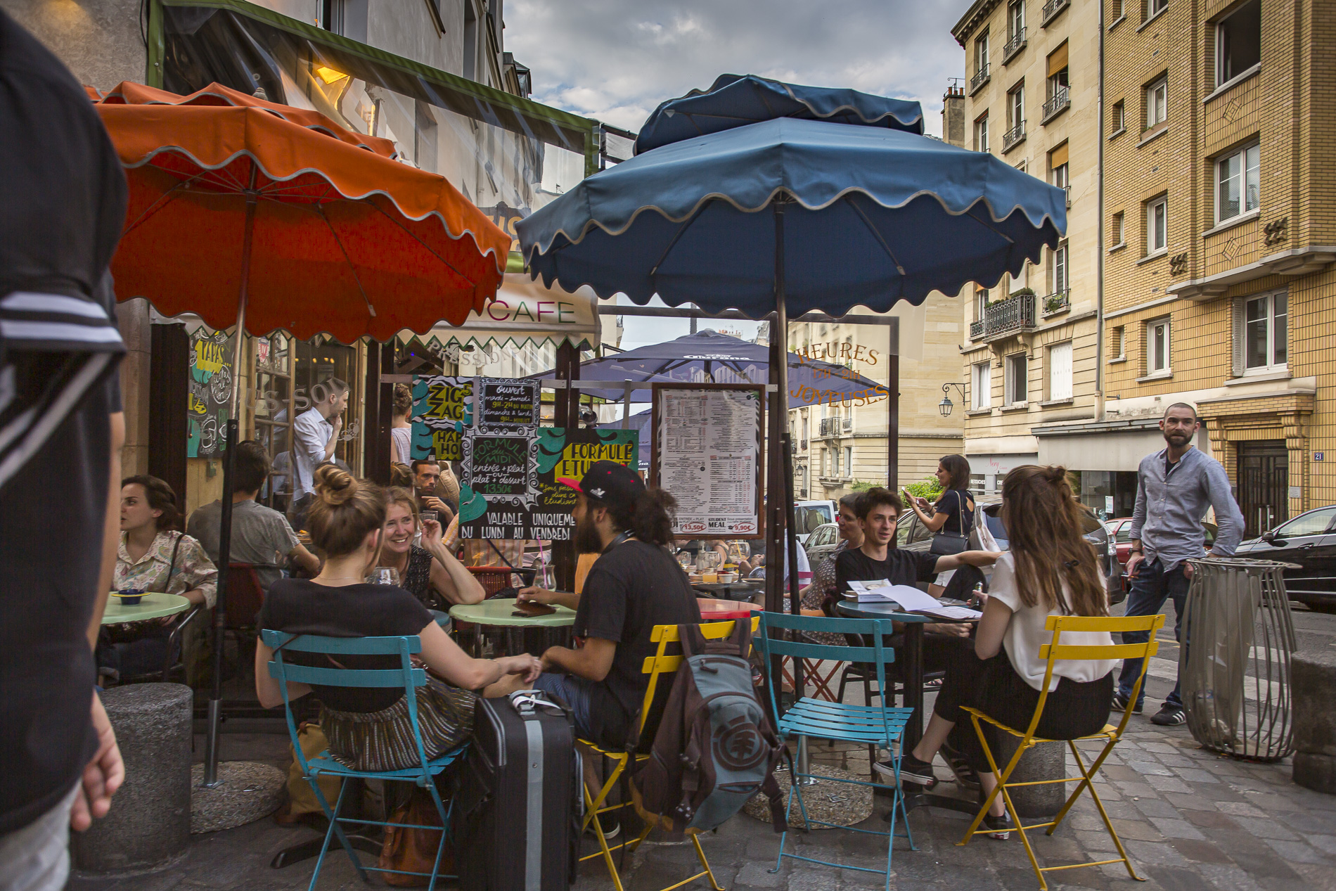 Terrazas en El Barrio Latino - París