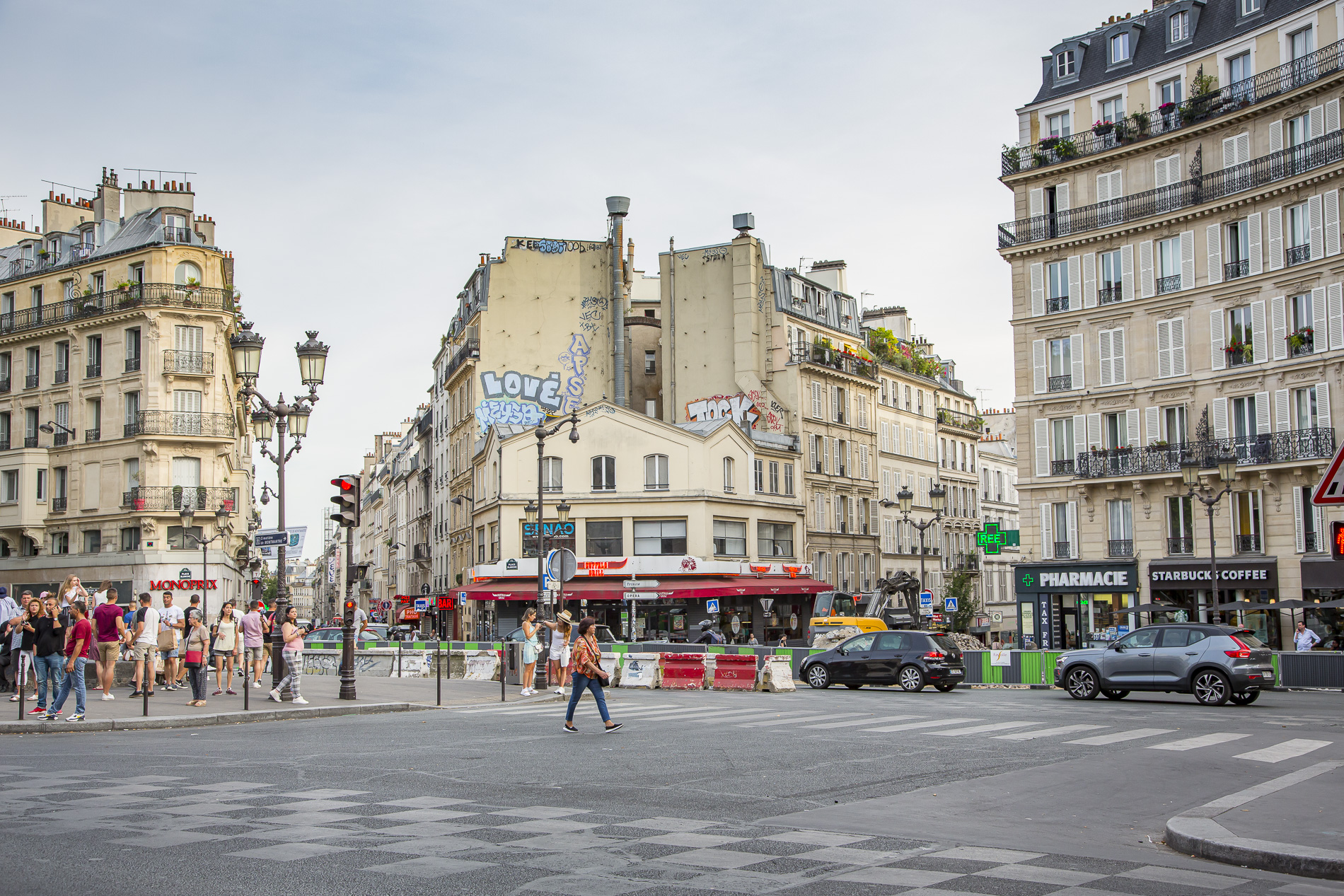 Barrio de Montmartre-Paris